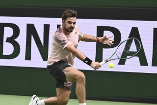 Stan Wawrinka n'a rien pu faire face à Tommy Paul en demi-finale à Stockholm KEYSTONE/AP/Claudio Bresciani